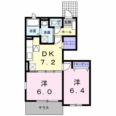 ユニゾン増穂 102【管理NO：1-014979801-01020】 ★家具家電は申し込み後に搬入します★ ★2026年09月上旬入居可能★の物件画像