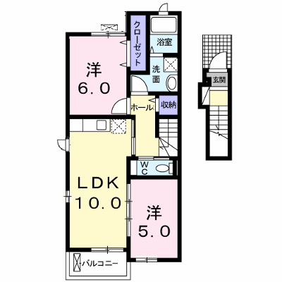 パストラーレ 202【管理NO：1-019998701-02020】 ★家具家電は申し込み後に搬入します★ ★2026年09月上旬入居可能★の物件画像
