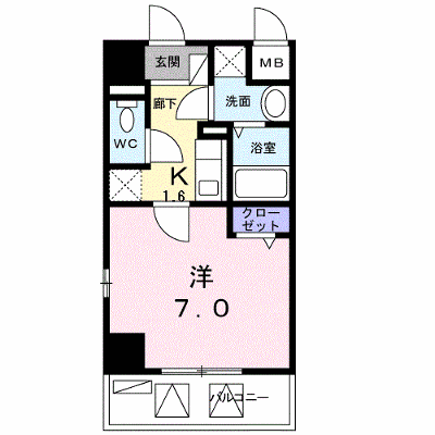 ログコートⅡ 404【管理NO：1-017206401-04040】 ★家具家電は申し込み後に搬入します★ ★2026年09月上旬入居可能★の物件画像