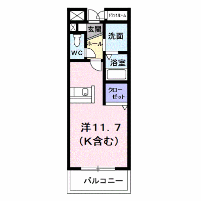 エタニティローズ 303【管理NO：1-014681901-03030】 ★家具家電は申し込み後に搬入します★ ★2026年09月下旬入居可能★の物件画像