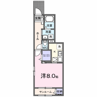 セリーン　ネスト 103【管理NO：1-028392901-01030】 ★家具家電は申し込み後に搬入します★ ★2026年12月上旬入居可能★の物件画像
