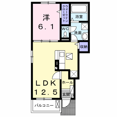 ボヌール花中館　Ⅱ 101【管理NO：1-028419301-01010】 ★家具家電は申し込み後に搬入します 2026年09月上旬入居可能の物件画像