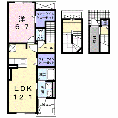 アイリス恵 303【管理NO：1-024284201-03030】 ★家具家電は申し込み後に搬入します 2026年08月下旬入居可能の物件画像