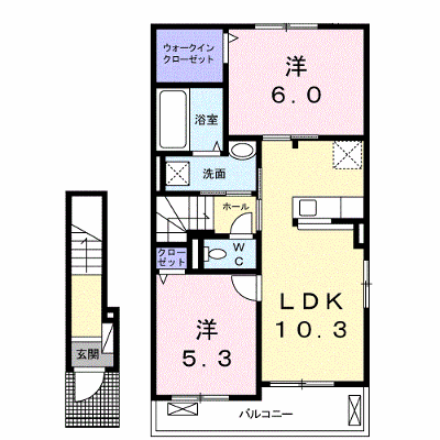 エトワール 202【管理NO：1-024147701-02020】 ★家具家電は申し込み後に搬入します★ ★2026年08月中旬入居可能★の物件画像