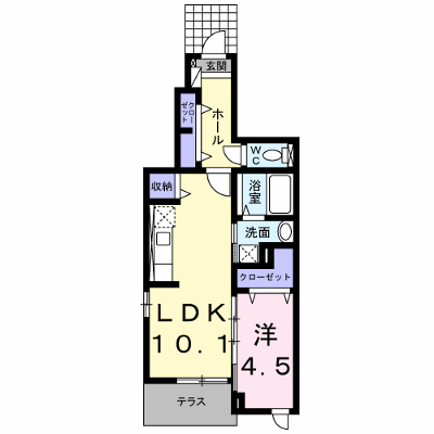 クレール石田 106【管理NO：1-019817301-01050】 ★家具家電は申し込み後に搬入します 2026年09月中旬入居可能の物件画像