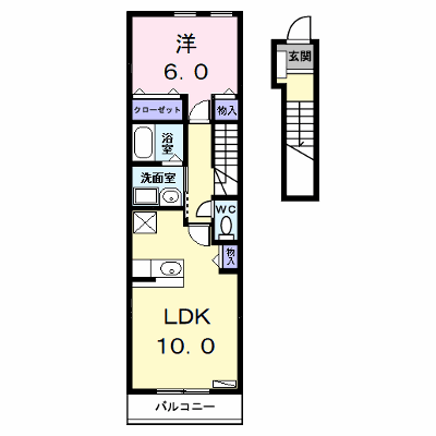ルミエール 205【管理NO：1-014957401-02040】 ★家具家電は申し込み後に搬入します★ ★2026年09月中旬入居可能★の物件画像