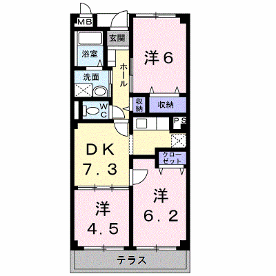 メゾンソレアードⅡ 105【管理NO：1-009429701-01040】 ★家具家電は申し込み後に搬入します 2026年10月上旬入居可能の物件画像