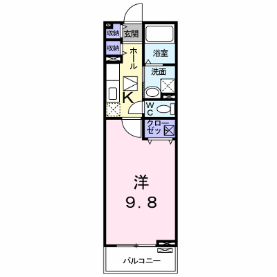 アンジュ 202【管理NO：1-014719401-02020】 ★家具家電は申し込み後に搬入します★ ★2026年09月中旬入居可能★の物件画像