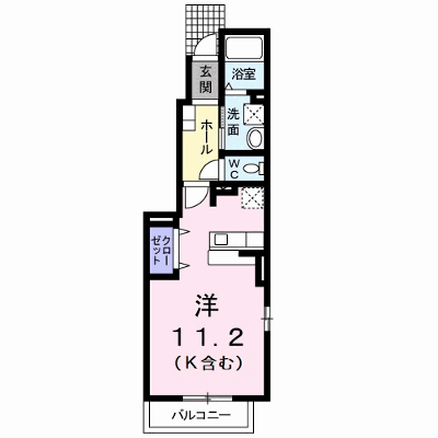 バーミィ　Ｆ．Ⅱ 101【管理NO：1-014502001-01010】 ★家具家電は申し込み後に搬入します★ ★2026年10月中旬入居可能★の物件画像