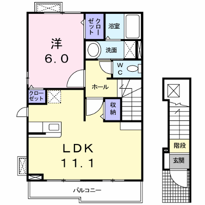 カルム宮浦 202【管理NO：1-015193301-02020】 ★家具家電は申し込み後に搬入します★ ★2026年09月中旬入居可能★の物件画像