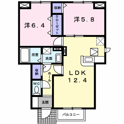 サバ－バンハウスⅠ 102【管理NO：1-012601301-01020】 ★家具家電は申し込み後に搬入します 2026年09月中旬入居可能の物件画像
