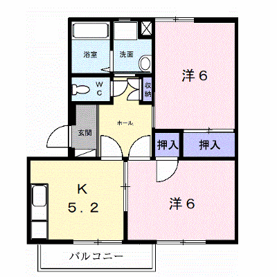 ラ・フォーレ星見ヶ丘Ⅱ 201【管理NO：1-005673102-02010】 ★家具家電は申し込み後に搬入します★ ★2026年09月上旬入居可能★の物件画像