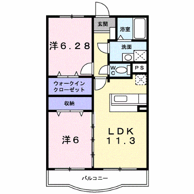 フラッツ　ラ　ローサ 302【管理NO：1-012736801-03020】 ★家具家電は申し込み後に搬入します★ ★2026年09月中旬入居可能★の物件画像