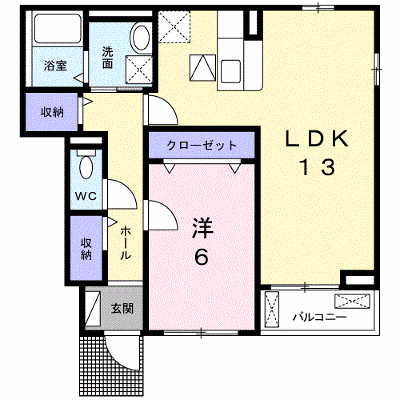 Ｎｏｕｒｉｓｈ　Ｃｏｓｉｙｏ 107【管理NO：1-019952301-01060】 ★家具家電は申し込み後に搬入します★ ★2026年09月中旬入居可能★の物件画像