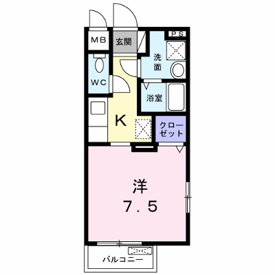 アヴニール 101【管理NO：1-017815501-01010】 ★家具家電は申し込み後に搬入します★ ★2026年08月下旬入居可能★の物件画像