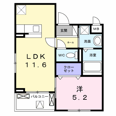 ソレイユ八条春日 303【管理NO：1-028237001-03030】 ★家具家電は申し込み後に搬入します★ ★2026年09月上旬入居可能★の物件画像