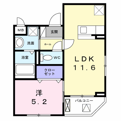 ソレイユ八条春日 301【管理NO：1-028237001-03010】 ★家具家電は申し込み後に搬入します★ ★2026年09月上旬入居可能★の物件画像