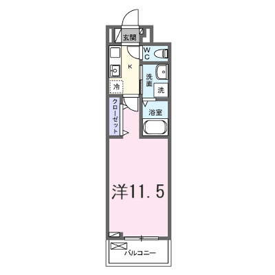 たばさはうすⅡ 307【管理NO：1-028176701-03070】 ★家具家電は申し込み後に搬入します★の物件画像