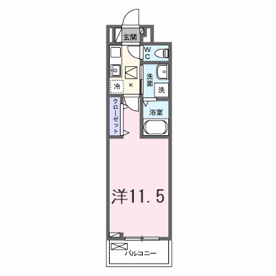 たばさはうすⅡ 105【管理NO：1-028176701-01050】 ★家具家電は申し込み後に搬入します★の物件画像