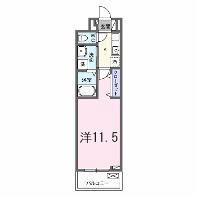 たばさはうすⅡ 104【管理NO：1-028176701-01040】 ★家具家電は申し込み後に搬入します★の物件画像