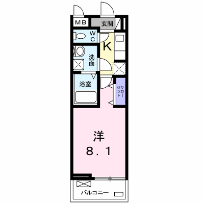 アンランジュ 203【管理NO：1-023406001-02030】 ★家具家電は申し込み後に搬入します★ ★2026年09月上旬入居可能★の物件画像