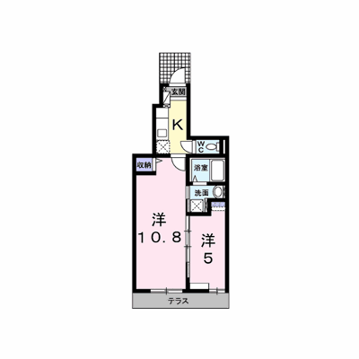 グローリア２ 105【管理NO：1-020484302-01040】 ★家具家電は申し込み後に搬入します★ ★2026年08月下旬入居可能★の物件画像