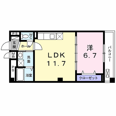 アネックス久我の杜　五番館 102【管理NO：1-018214901-01020】 ★家具家電は申し込み後に搬入します★ ★2026年09月中旬入居可能★の物件画像
