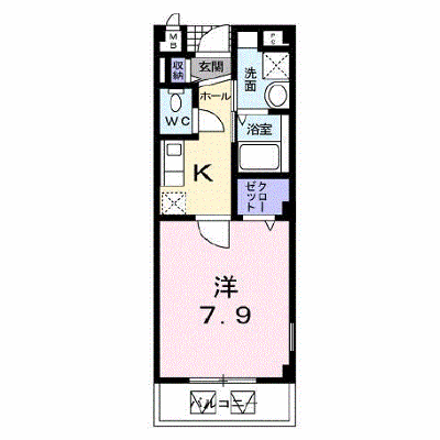 ロ・クレール 101【管理NO：1-013048701-01010】 ★家具家電は申し込み後に搬入します★ ★2026年09月上旬入居可能★の物件画像