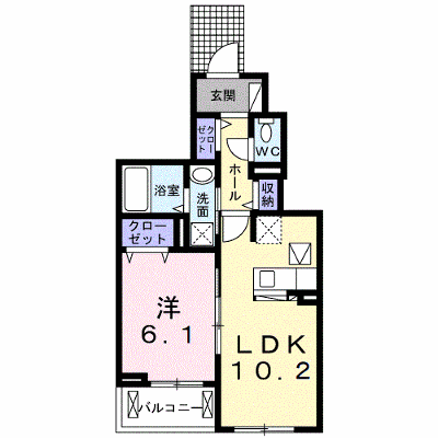 フォレスタⅠ　パートⅡ 102【管理NO：1-026366601-01020】 ★家具家電は申し込み後に搬入します★ ★2026年08月中旬入居可能★の物件画像