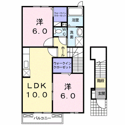 ウッズ・スクエアーＢ 203【管理NO：1-015241902-02030】 ★家具家電は申し込み後に搬入します★ ★2026年09月中旬入居可能★の物件画像