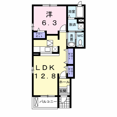 Ａｌｂａ　平岡 101【管理NO：1-014095601-01010】 ★家具家電は申し込み後に搬入します★ ★2026年08月中旬入居可能★の物件画像