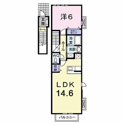 カーサ・デ・北在家 201【管理NO：1-016321401-02010】 ★家具家電は申し込み後に搬入します 2026年08月中旬入居可能の物件画像