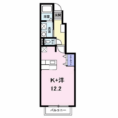 シャンテ　Ａ 103【管理NO：1-015401001-01030】 ★家具家電は申し込み後に搬入します 2026年08月中旬入居可能の物件画像