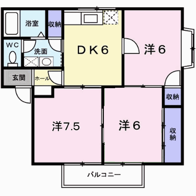 ハイツ渚 202【管理NO：1-005450701-02020】 ★家具家電は申し込み後に搬入します★の物件画像