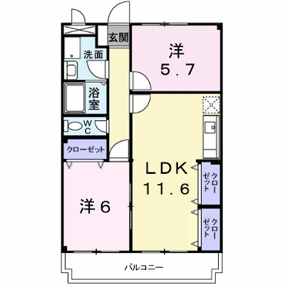 グランディオーズ 208【管理NO：1-007300501-02080】 ★家具家電は申し込み後に搬入します★ ★2026年09月下旬入居可能★の物件画像