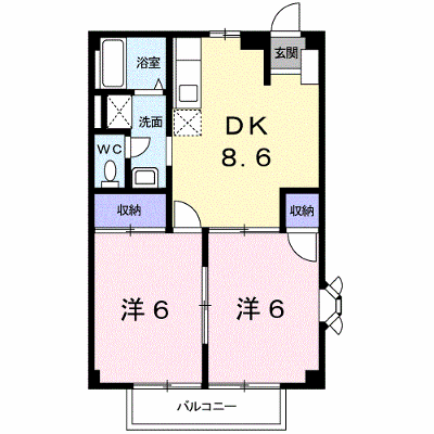 エスポワール御立Ｂ 101【管理NO：1-003868801-01010】 ★家具家電は申し込み後に搬入します★ ★2026年09月中旬入居可能★の物件画像