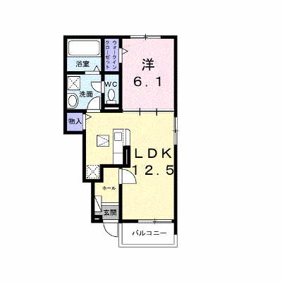 グリーンハイツ加茂Ⅱ 106【管理NO：1-027412202-01050】 ★家具家電は申し込み後に搬入します★ ★2026年09月中旬入居可能★の物件画像