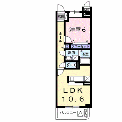 カーサレイメイ　Ａ棟 305【管理NO：1-018464401-03040】 ★家具家電は申し込み後に搬入します★の物件画像