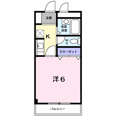 ジョリ　ロジュマン 202【管理NO：1-011554901-02020】 ★家具家電は申し込み後に搬入します★ ★2026年09月中旬入居可能★の物件画像