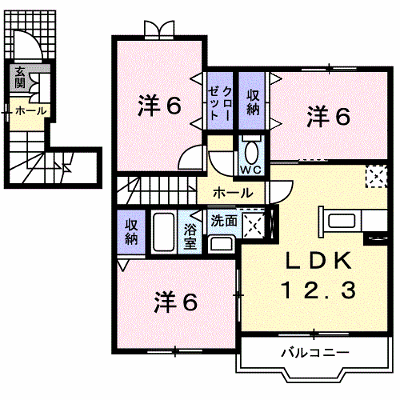 ブリッサユウⅡ 201【管理NO：1-012645702-02010】 ★家具家電は申し込み後に搬入します★ ★2026年08月中旬入居可能★の物件画像