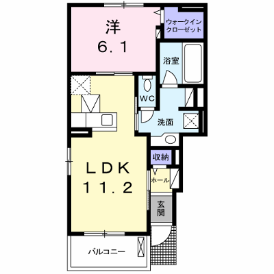 アーレントＢ 101【管理NO：1-022465902-01010】 ★家具家電は申し込み後に搬入します★ ★2026年08月下旬入居可能★の物件画像