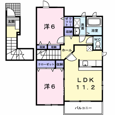 シャルマン・ドミール　Ⅰ 201【管理NO：1-016663001-02010】 ★家具家電は申し込み後に搬入します★ ★2026年09月中旬入居可能★の物件画像