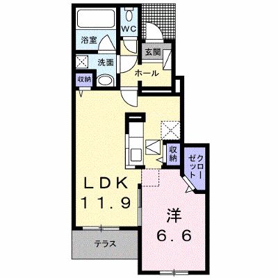 アジュール 102【管理NO：1-022412301-01020】 ★家具家電は申し込み後に搬入します★の物件画像