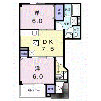 エレガント　レジデンスＢ 102【管理NO：1-011761402-01020】 ★家具家電は申し込み後に搬入します★ ★2026年09月中旬入居可能★の物件画像