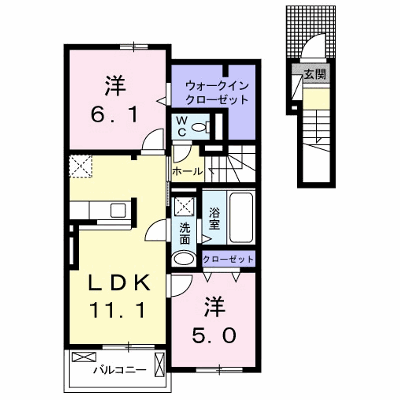 ピーコック　Ⅲ 203【管理NO：1-023175003-02030】 ★家具家電は申し込み後に搬入します★ ★2026年09月下旬入居可能★の物件画像