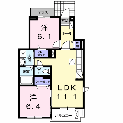 あさひ 101【管理NO：1-020630001-01010】 ★家具家電は申し込み後に搬入します★ ★2026年09月下旬入居可能★の物件画像