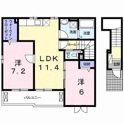 サンシャインＭ・Ｍ　Ａ 201【管理NO：1-020774501-02010】 ★家具家電は申し込み後に搬入します★ ★2026年11月中旬入居可能★の物件画像