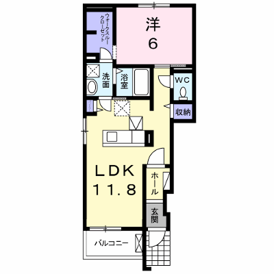 グッドライフ瀬戸Ｂ 101【管理NO：1-023088602-01010】 ★家具家電は申し込み後に搬入します★ ★2026年09月中旬入居可能★の物件画像