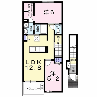 フェルメール 202【管理NO：1-020854101-02020】 ★家具家電は申し込み後に搬入します★ ★2026年09月中旬入居可能★の物件画像