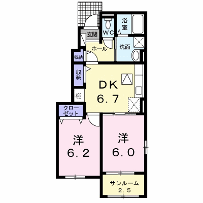 メゾン　プチアン 101【管理NO：1-022688301-01010】 ★家具家電は申し込み後に搬入します★ ★2026年09月中旬入居可能★の物件画像